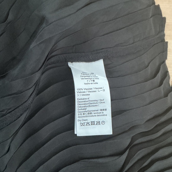 J. Crew New Amelia shirt-dress in crepe de chine in black size XXL $198 - Picture 5 of 6